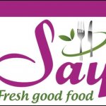 Logo Restaurant Say food Roman
