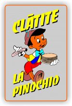 Logo Fast-Food La Pinochio Timisoara