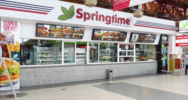 Imagini Fast-Food Springtime - Gara de Nord