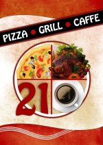 Logo Restaurant 21 Pizza Grill Caffe Tulcea