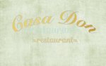 Logo Restaurant Casa Don Timisoara