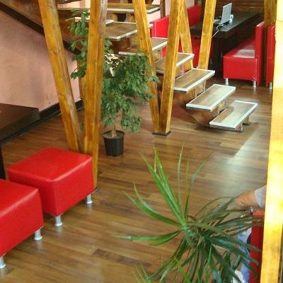 Restaurant Inside Bistro Café
