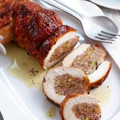 Muschiulet de porc umplut