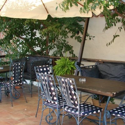 Restaurant Blue Window